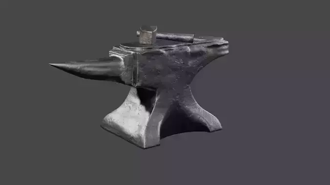Anvil and Hammer 3D model
