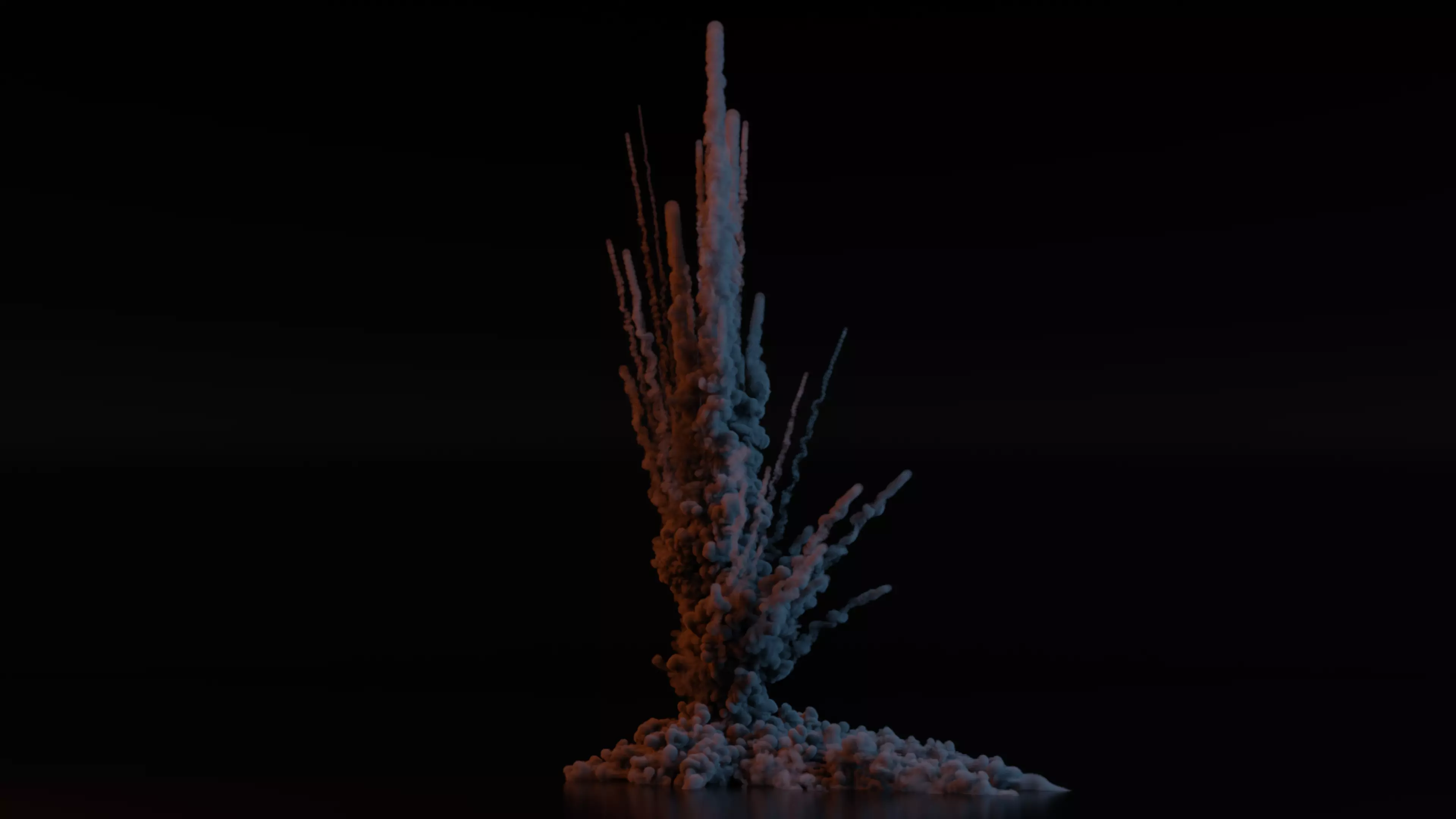 Airstrike Explosion 2 3D model_0