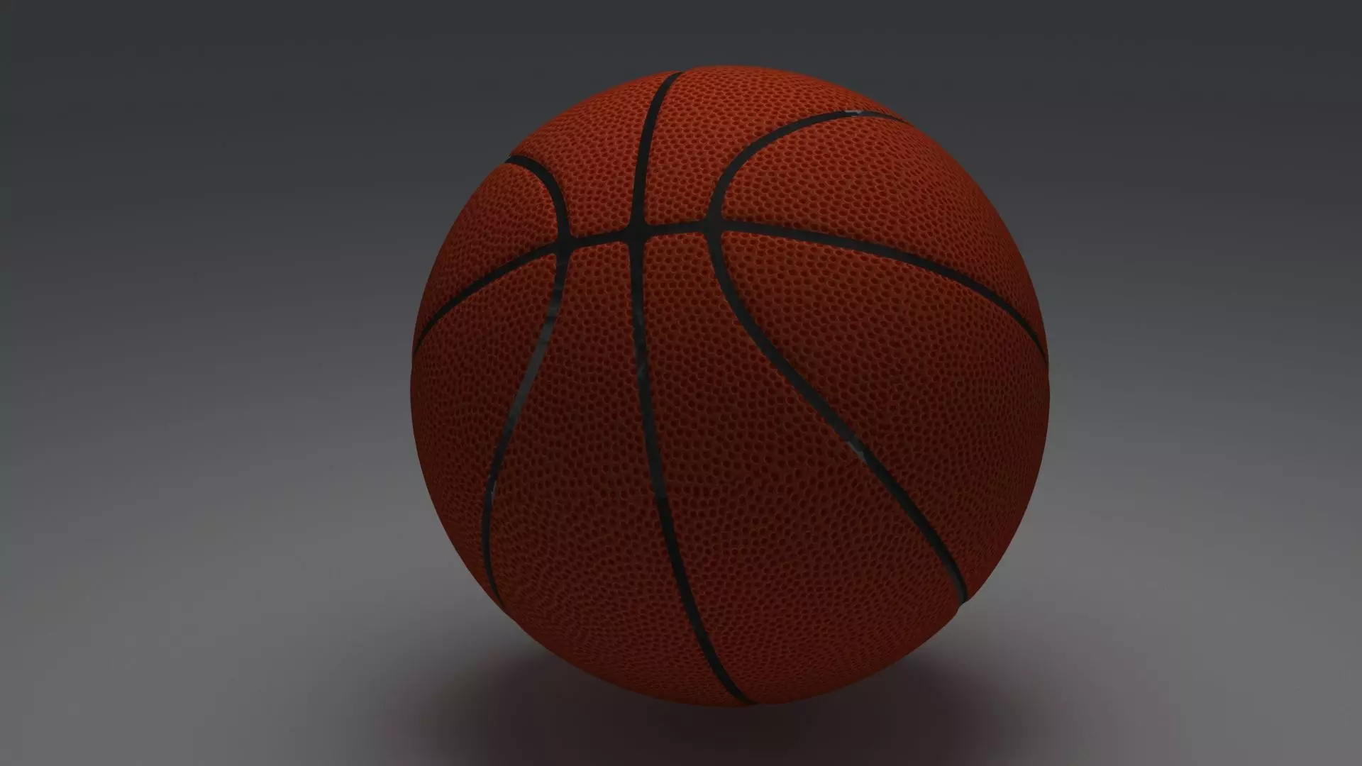 Basketball ball 3D model_0