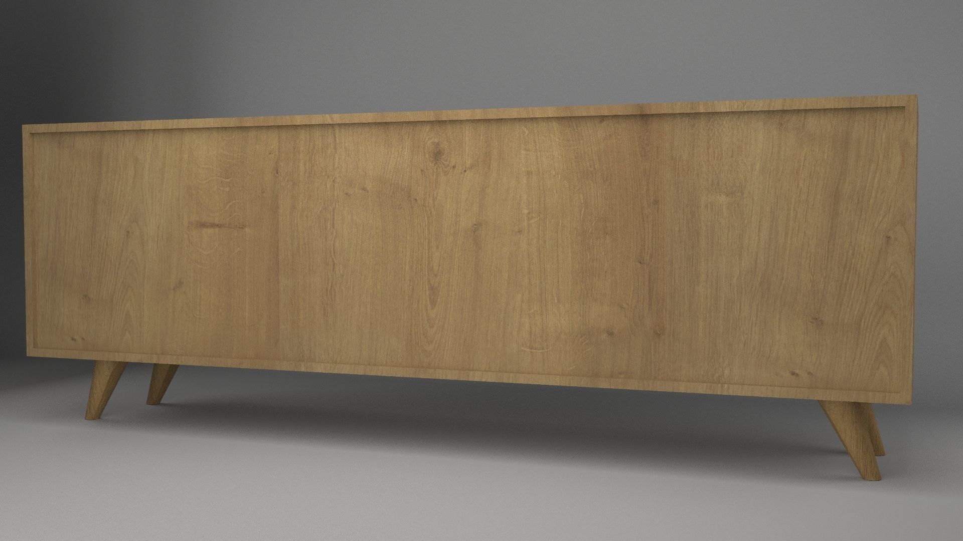 TV Table free 3D Model 3D model_2