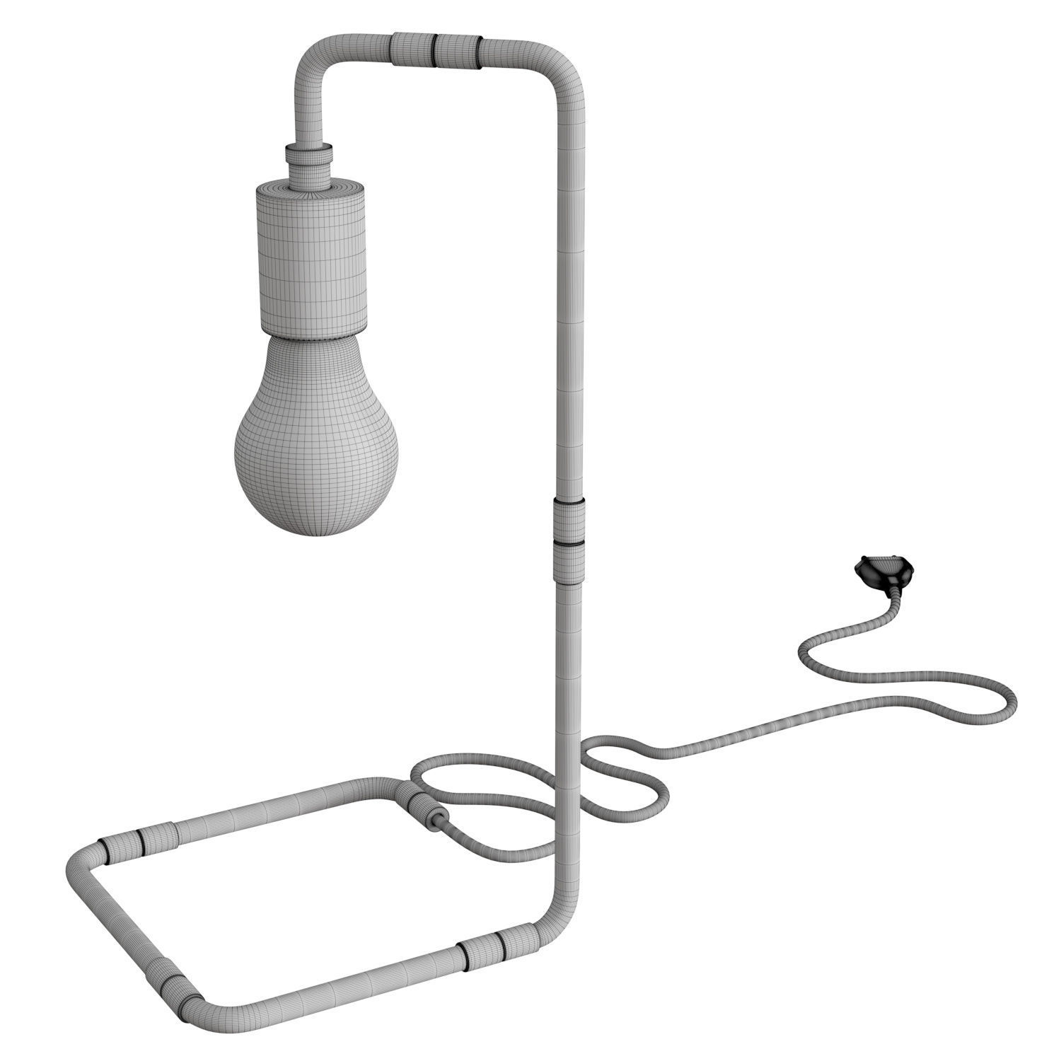 Reade Table Lamp 3D model_4