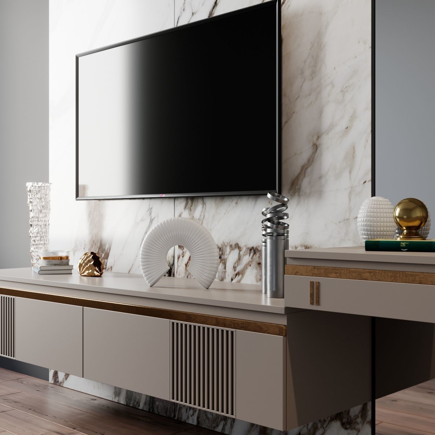 tv set 184 3D model_4