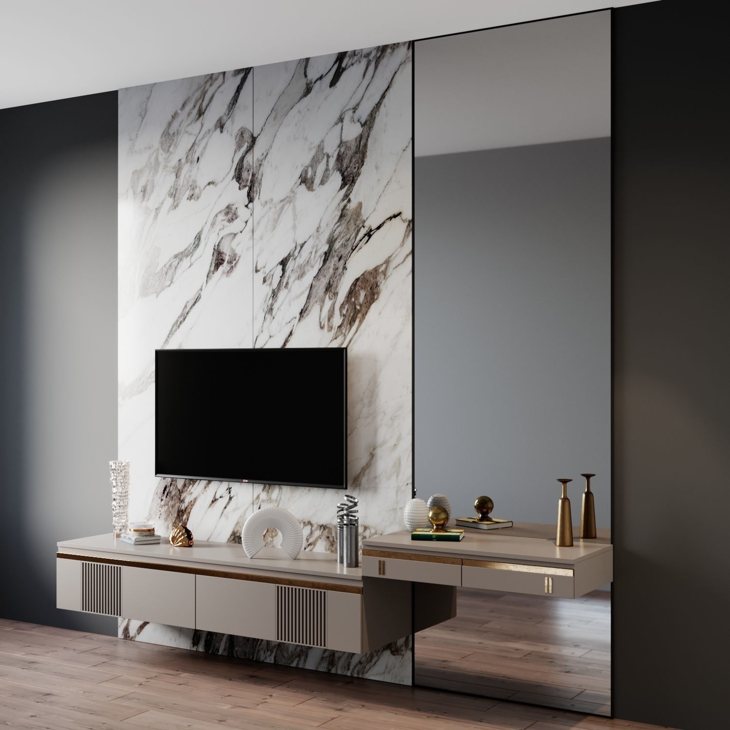 tv set 184 3D model_2