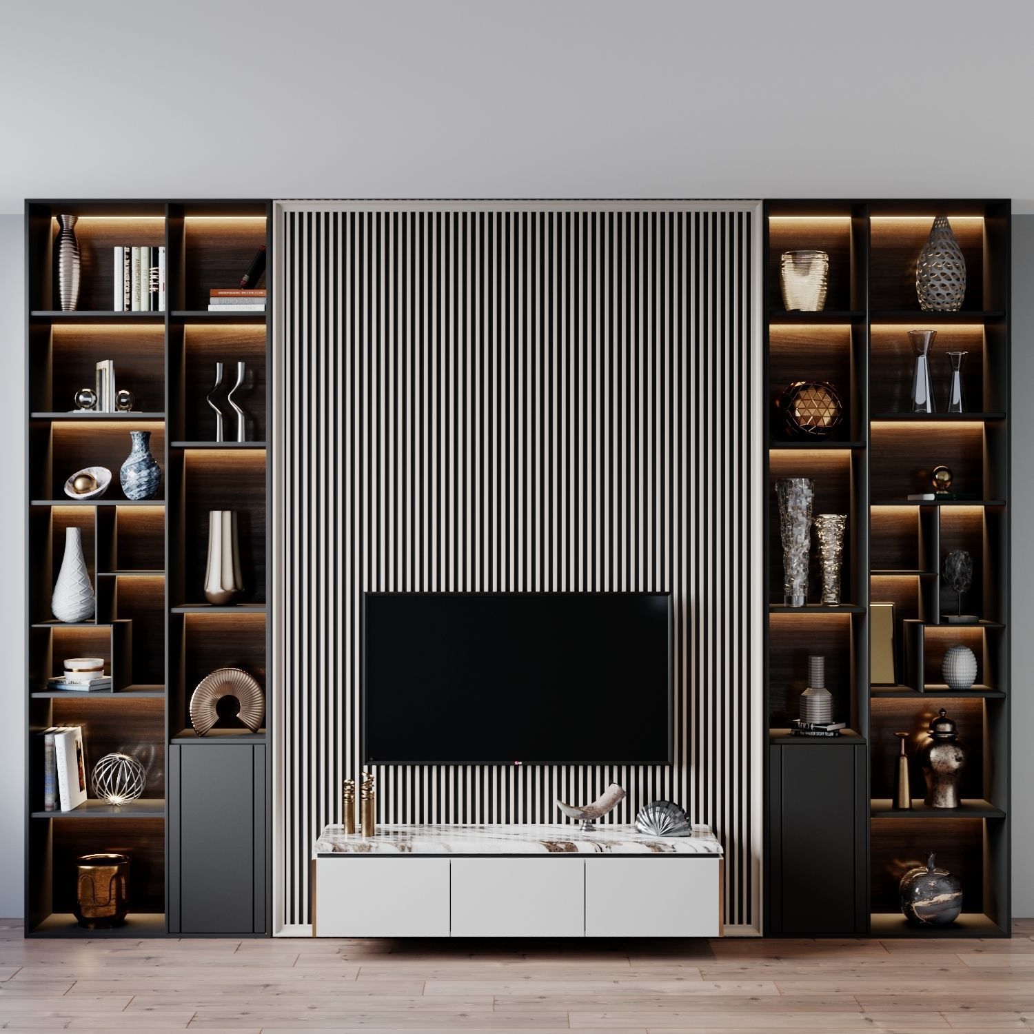 tv set 185 3D model_0