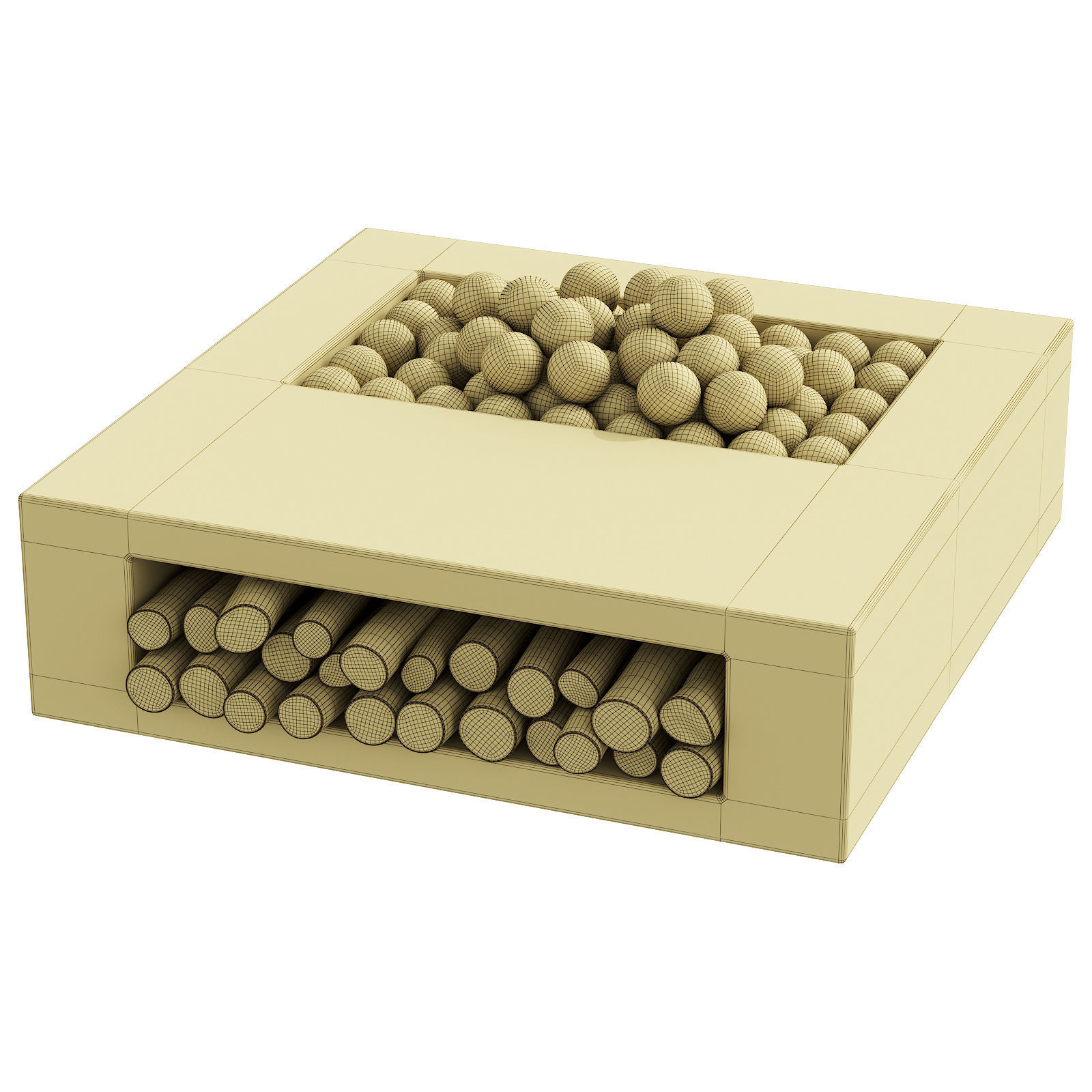 034 Concrete BBQ Dark 00 3D model_19