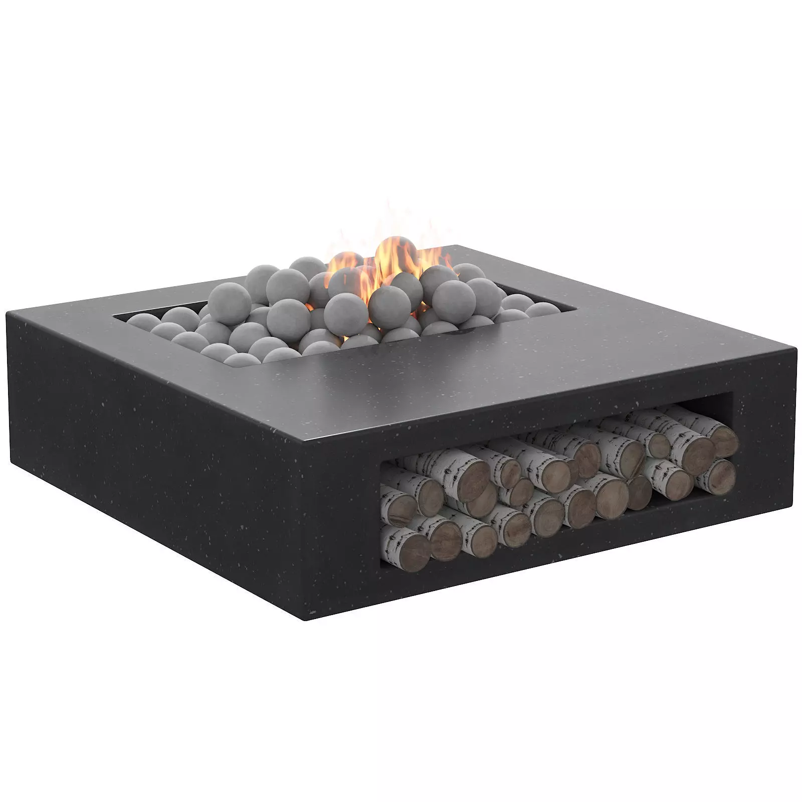 034 Concrete BBQ Dark 00 3D model_0