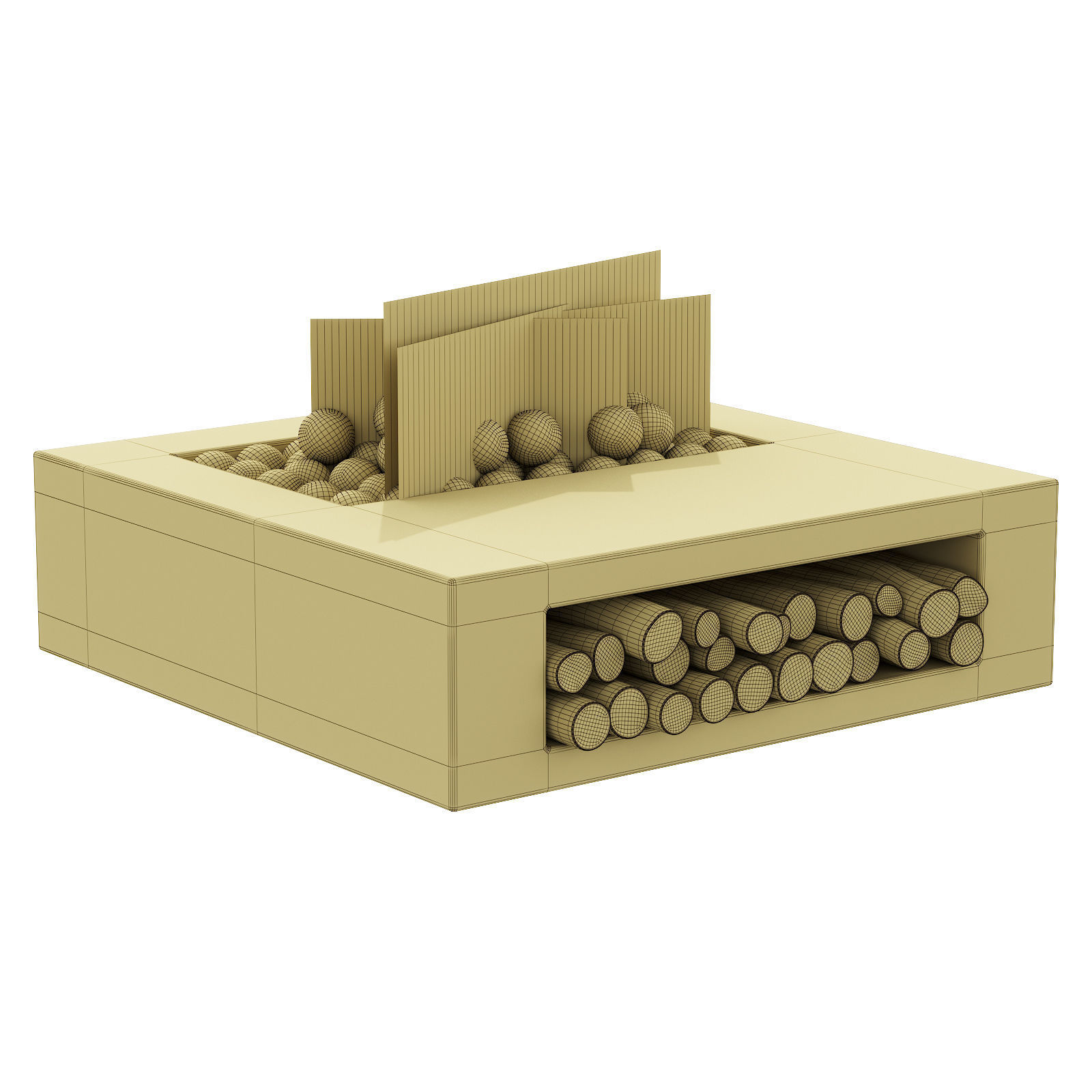 034 Concrete BBQ Dark 00 3D model_18