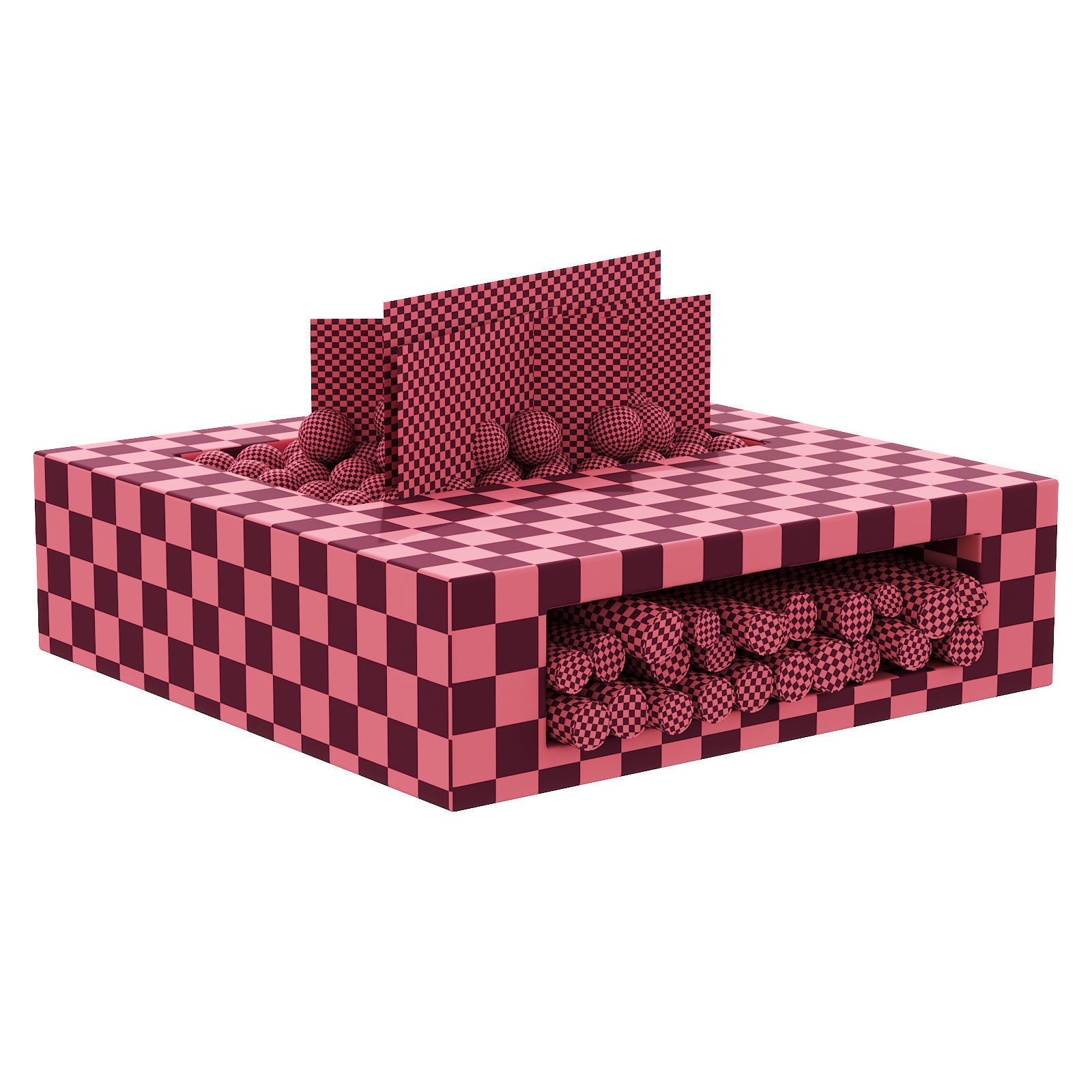 034 Concrete BBQ Dark 00 3D model_16