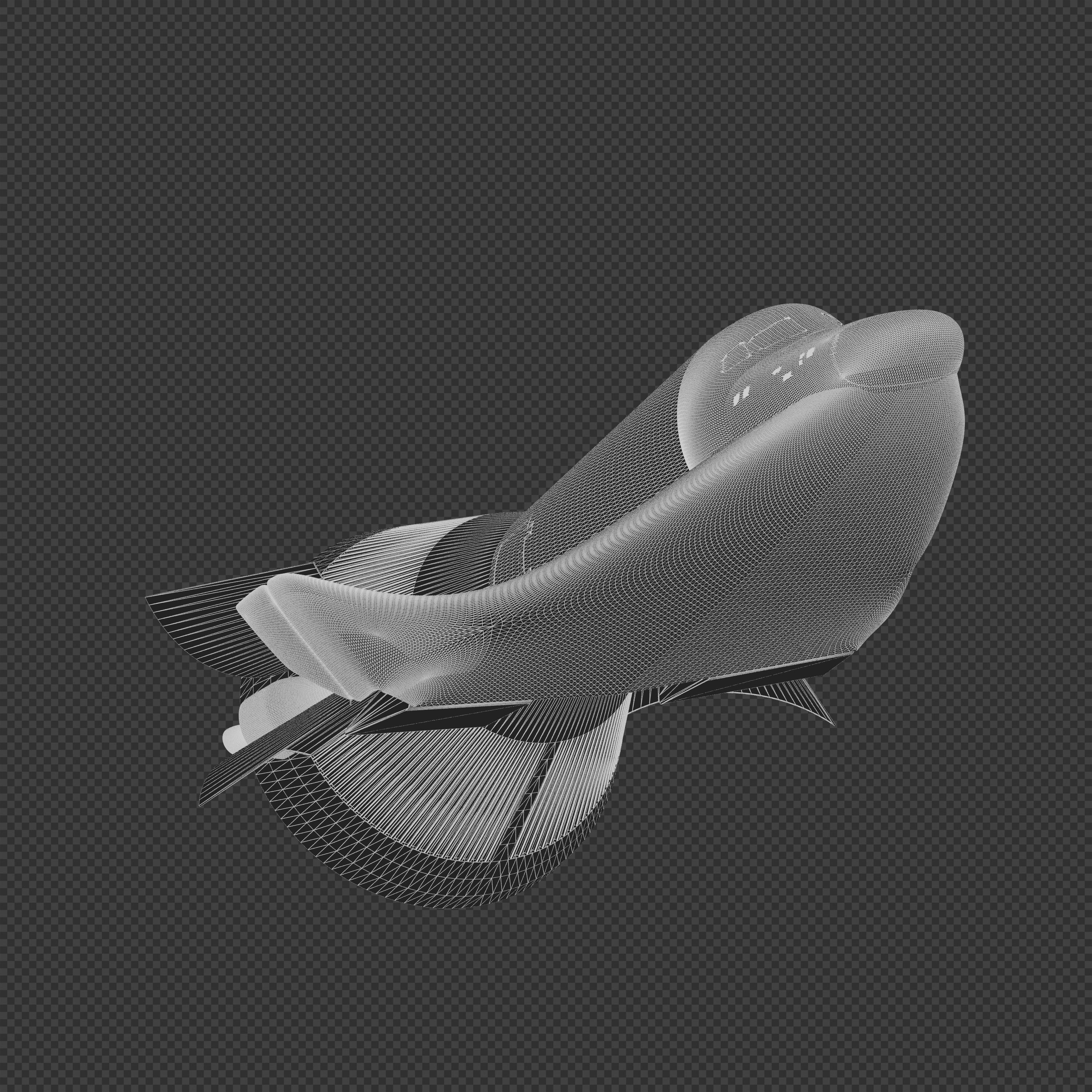 ESA Hermes spaceplane 3D model_8