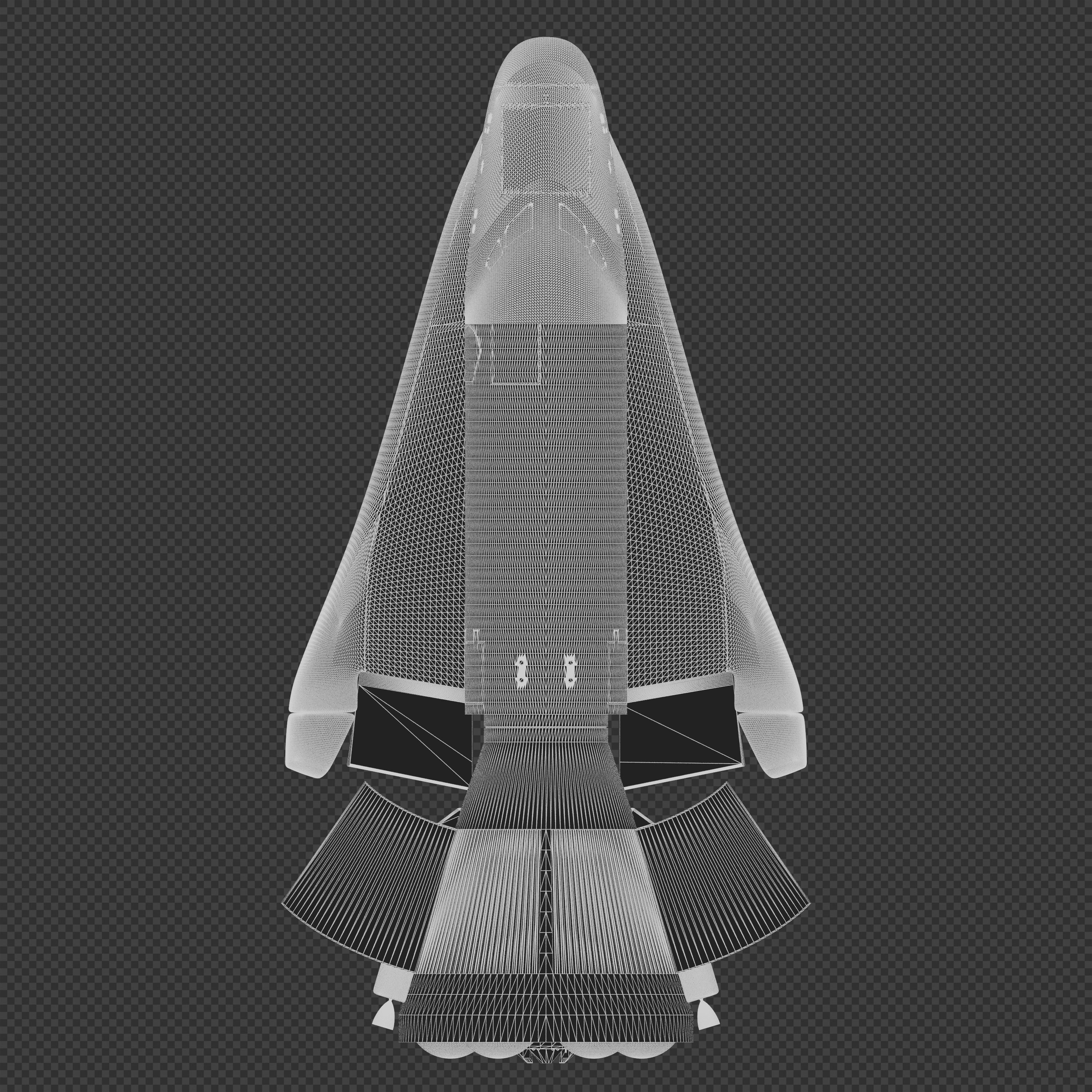 ESA Hermes spaceplane 3D model_12