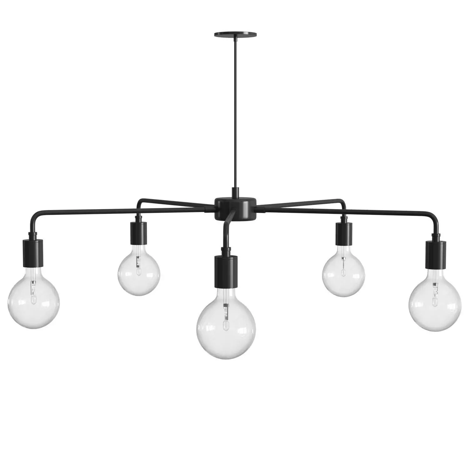 Chambers Chandelier 3D model_0