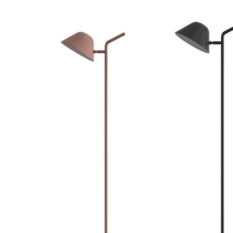 Peek Foor Lamp 3D model_1