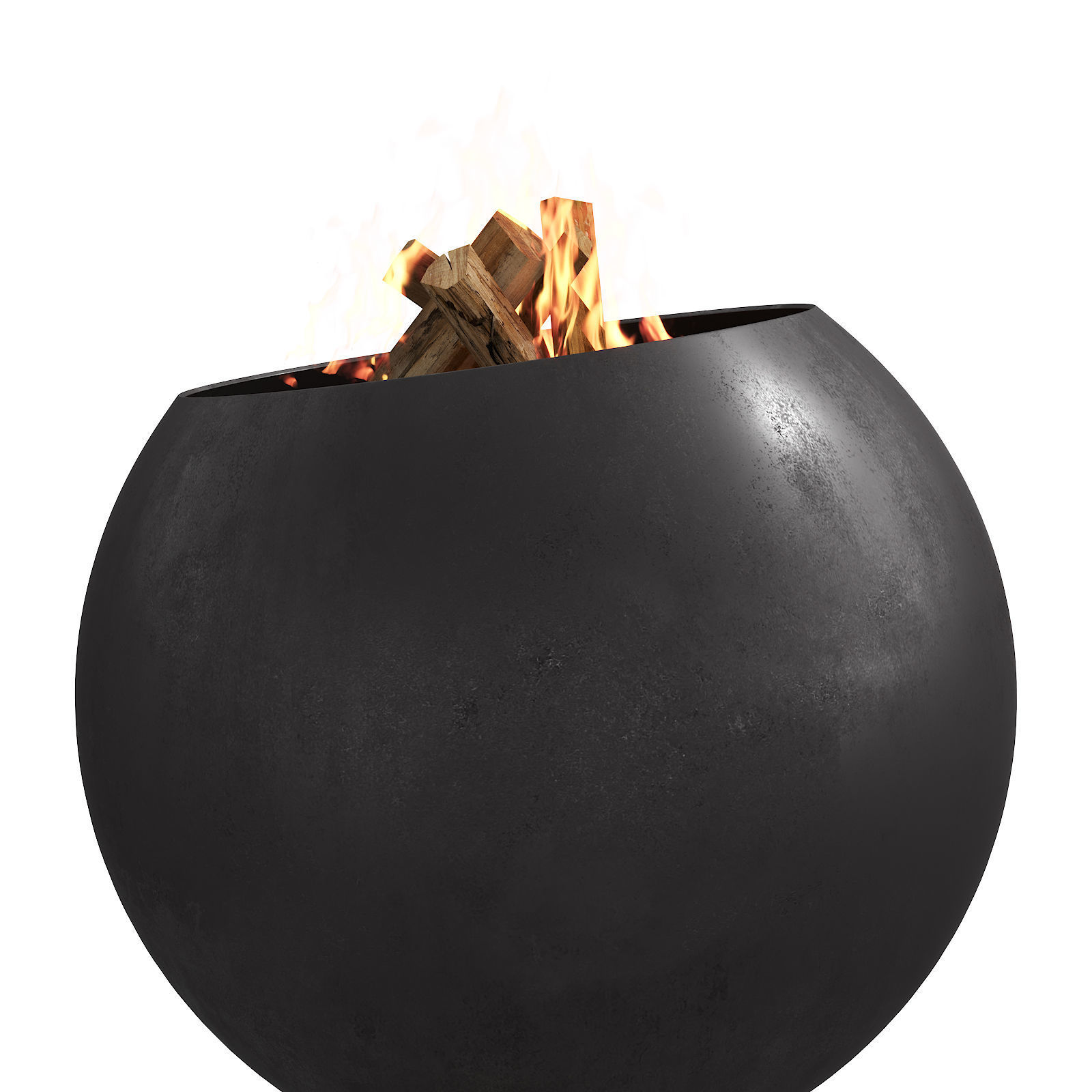 036 BBQ Bubble Spot 00 Low-poly 3D model_12