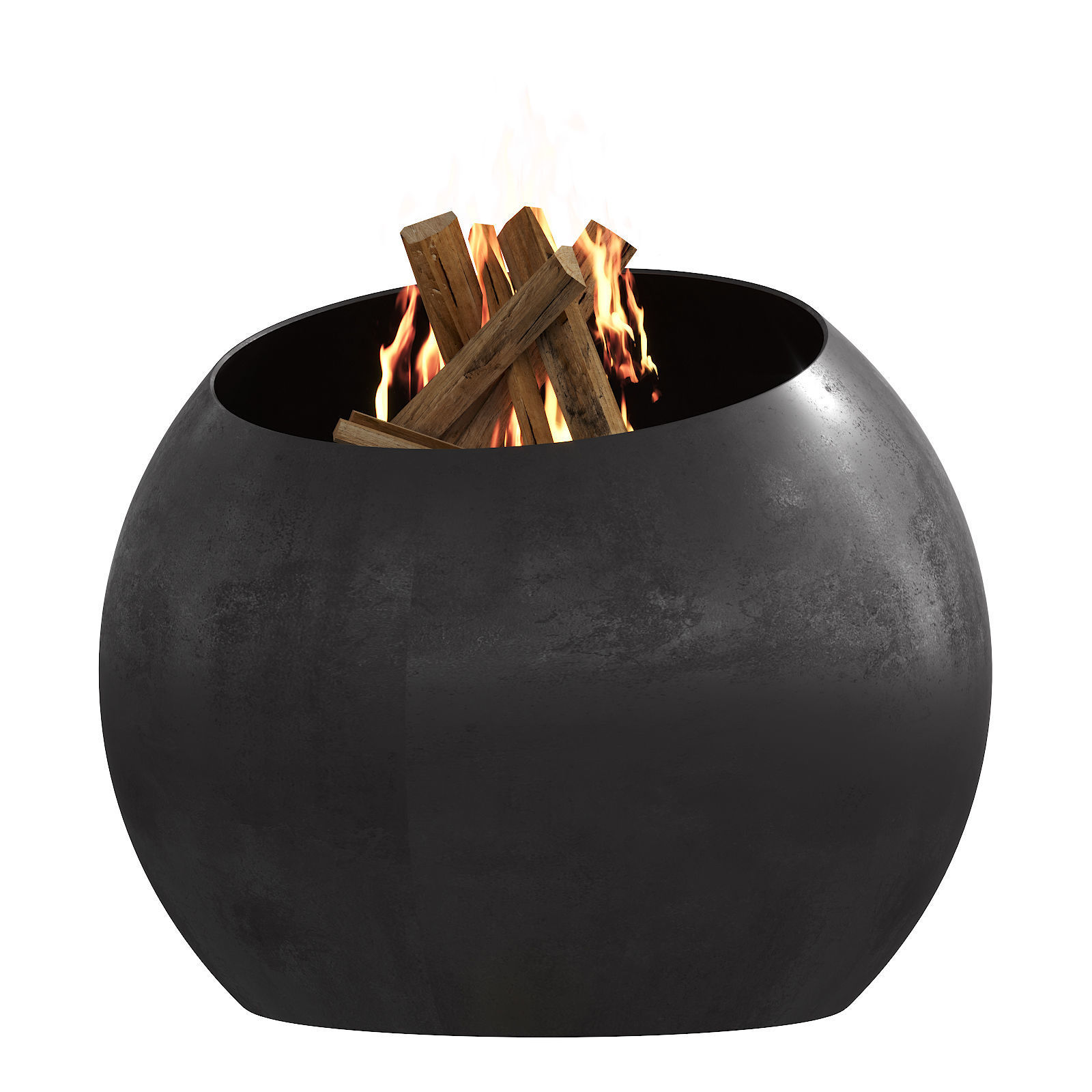 036 BBQ Bubble Spot 00 Low-poly 3D model_8