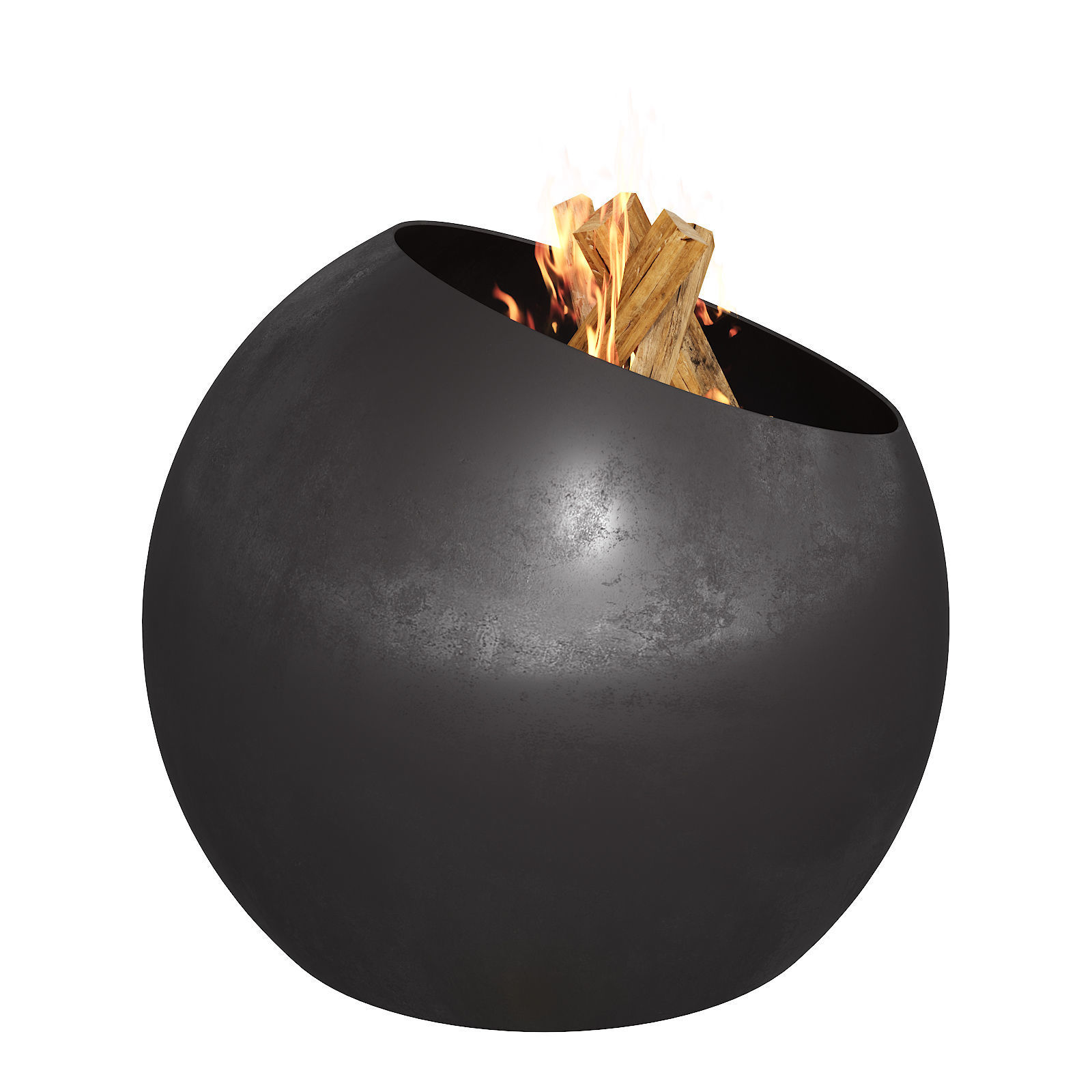 036 BBQ Bubble Spot 00 Low-poly 3D model_11