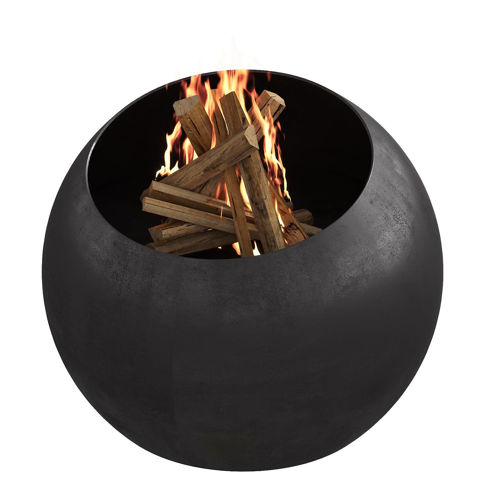 036 BBQ Bubble Spot 00 Low-poly 3D model_2