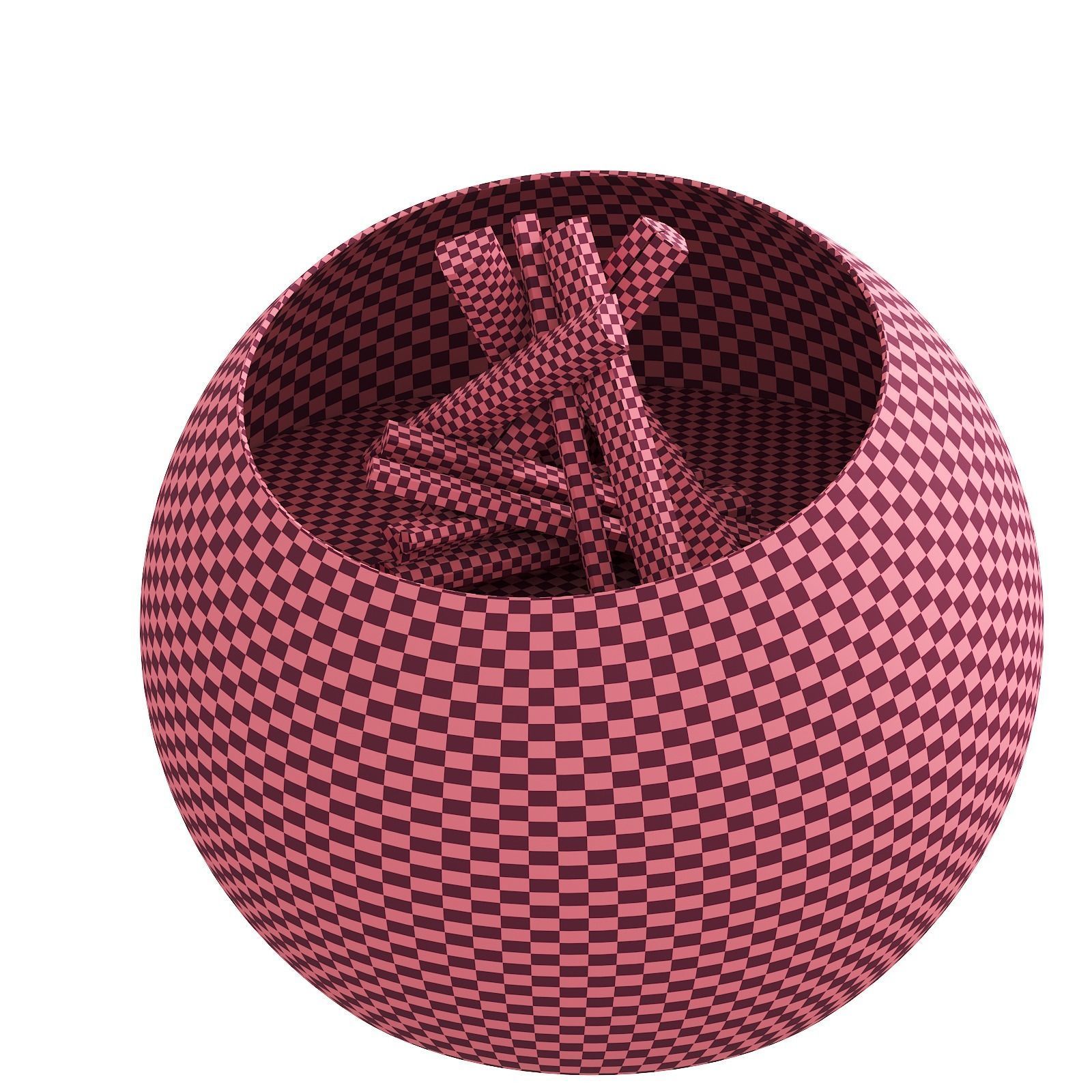 036 BBQ Bubble Spot 00 Low-poly 3D model_16
