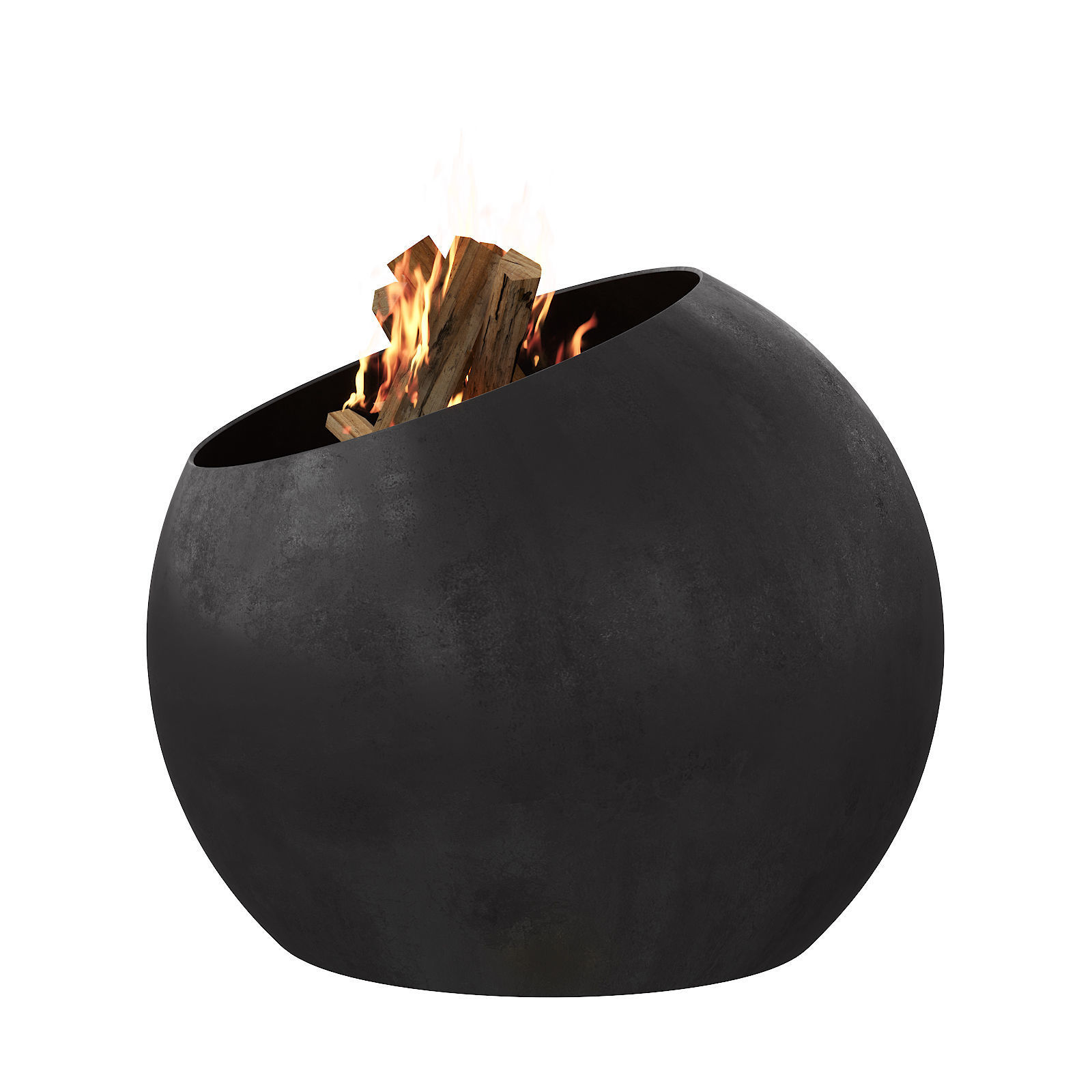 036 BBQ Bubble Spot 00 Low-poly 3D model_9