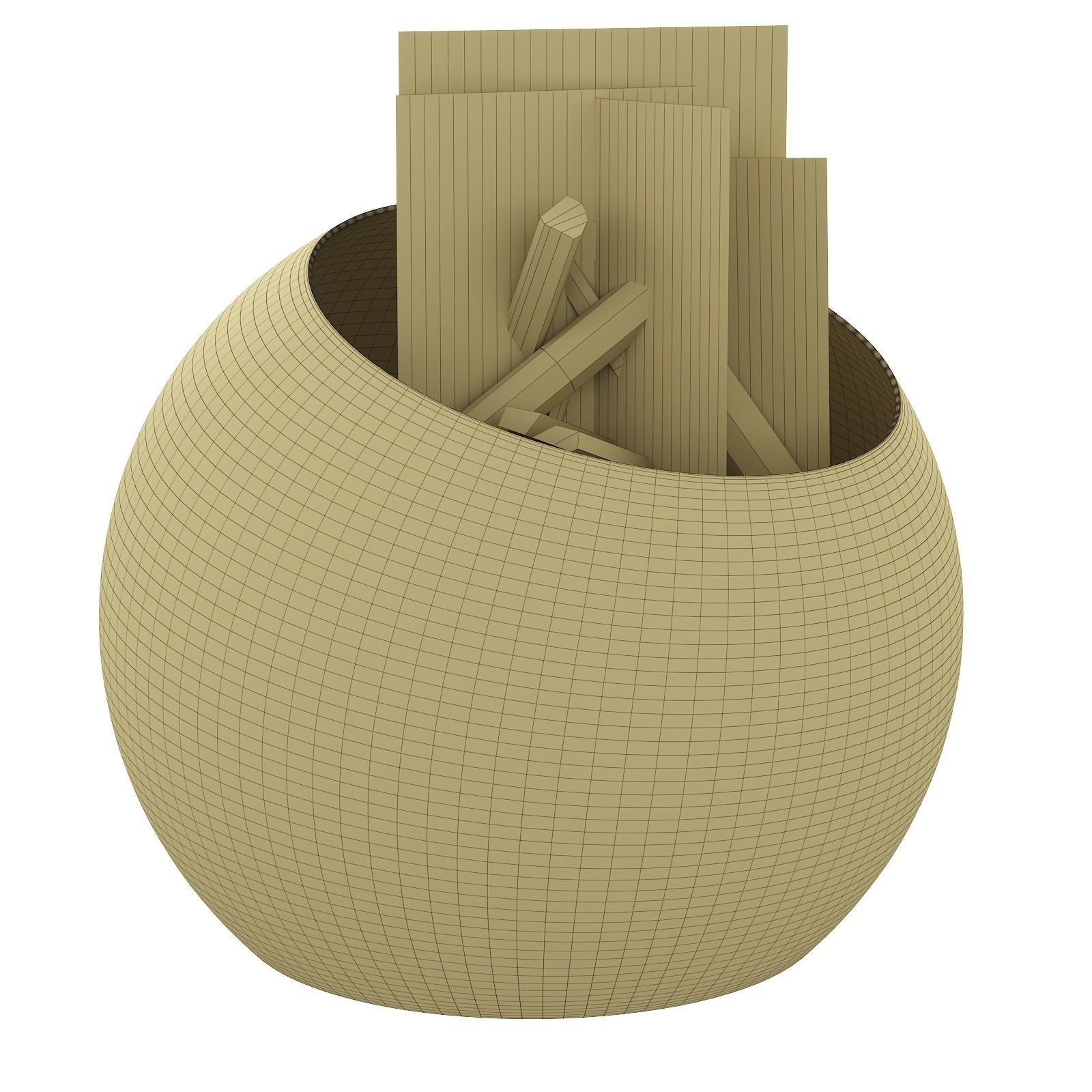 036 BBQ Bubble Spot 00 Low-poly 3D model_20