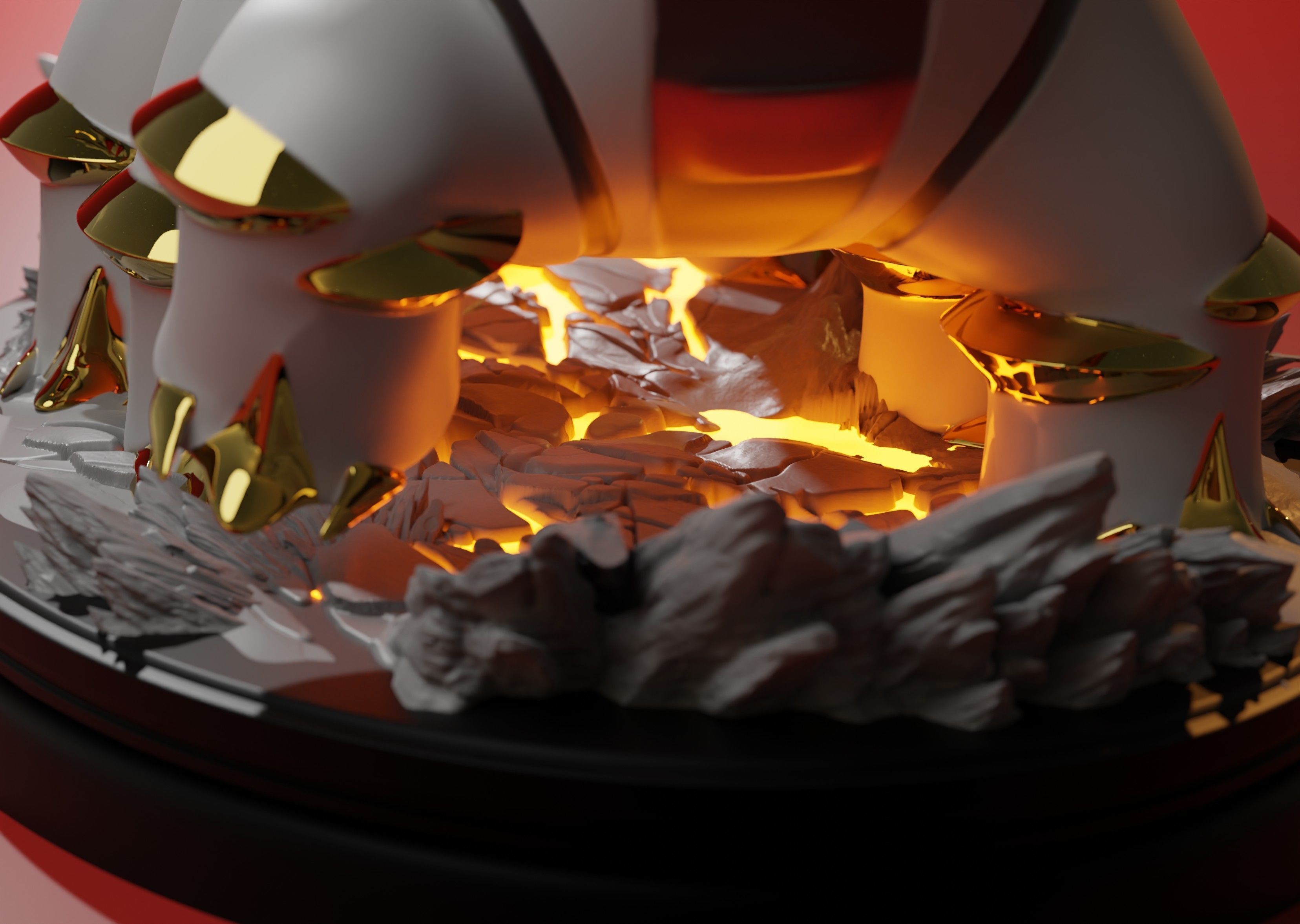 GIRATINA - 3D PRINTABLE POKEMON as a whole and with cuts 3D print model_15