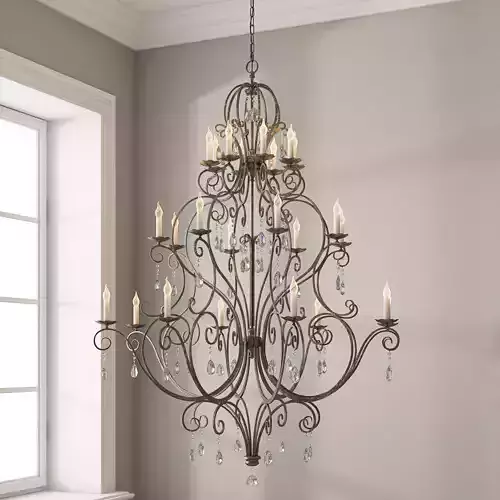 Generation Lighting Chateau Extra Large Chandelier 3D model