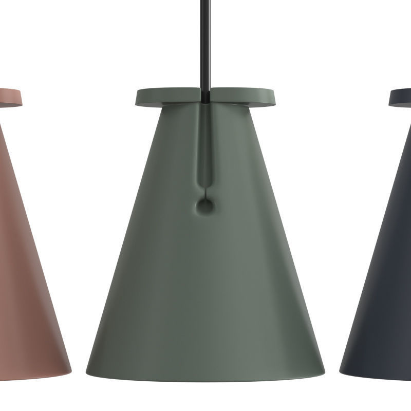 Bollard Lamp 3D model_3