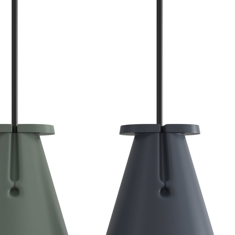 Bollard Lamp 3D model_2