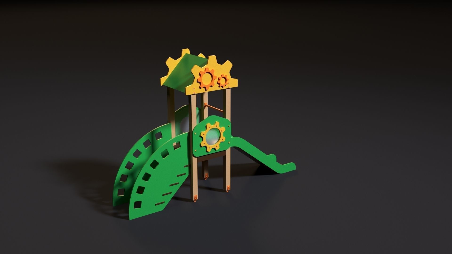 Children slide 3D model_3