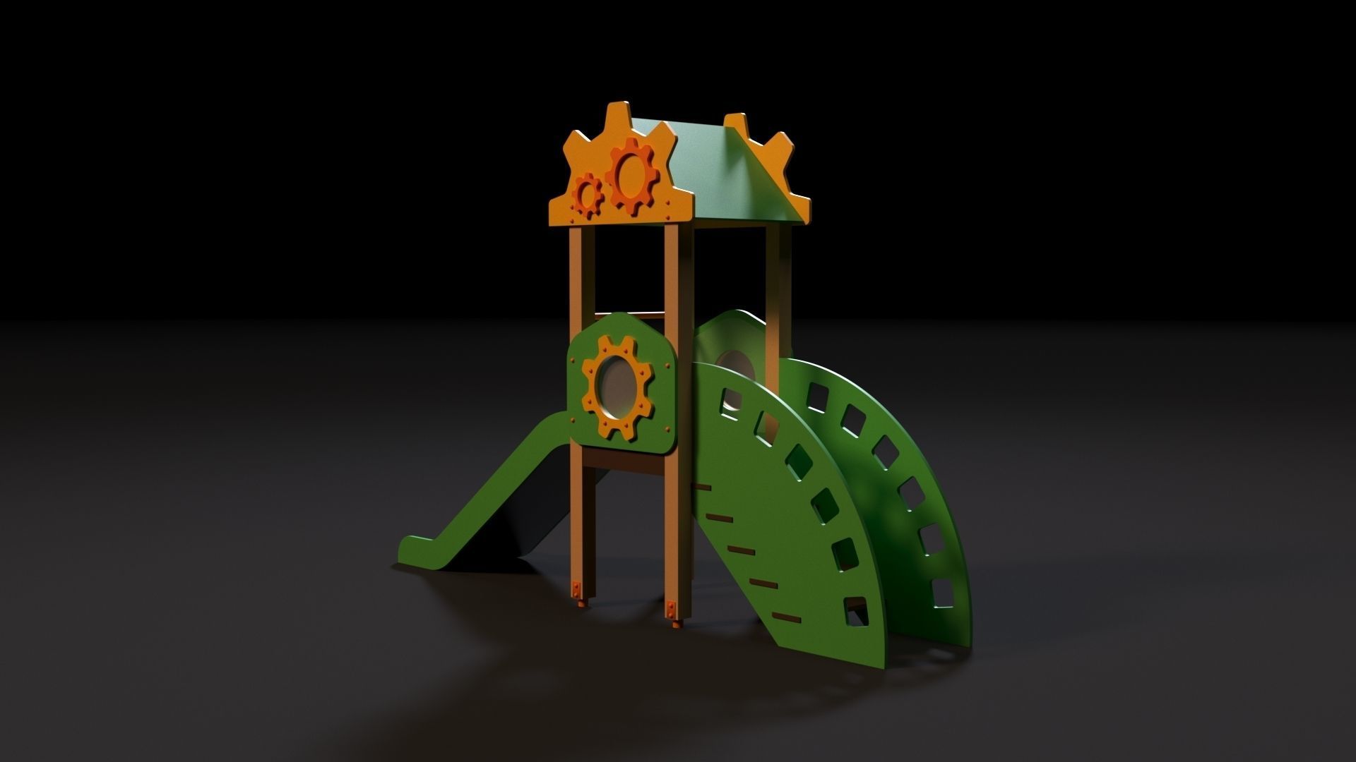 Children slide 3D model_2