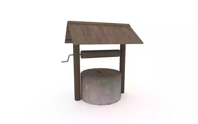 Village water well model