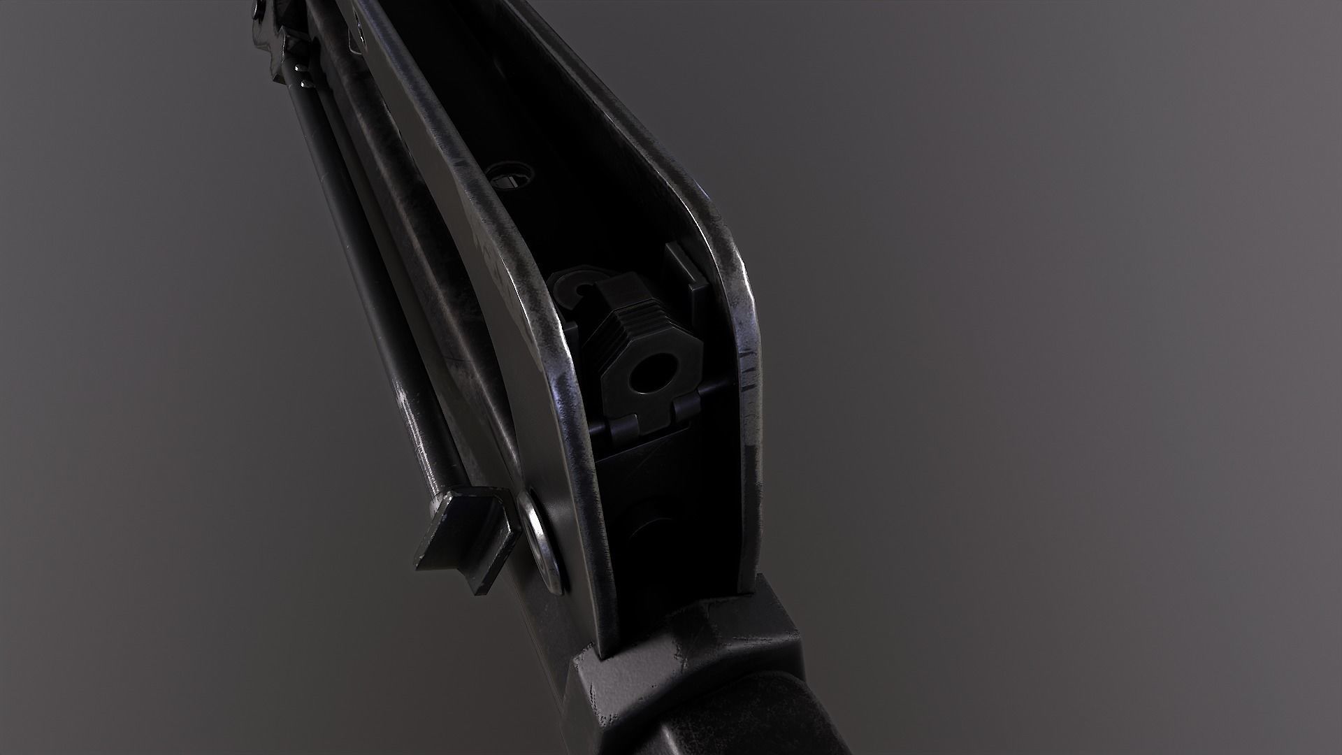 FAMAS G2 Rifle Low-poly 3D model_19