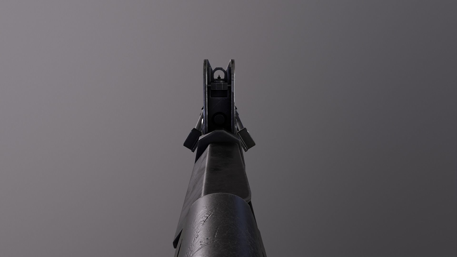 FAMAS G2 Rifle Low-poly 3D model_6