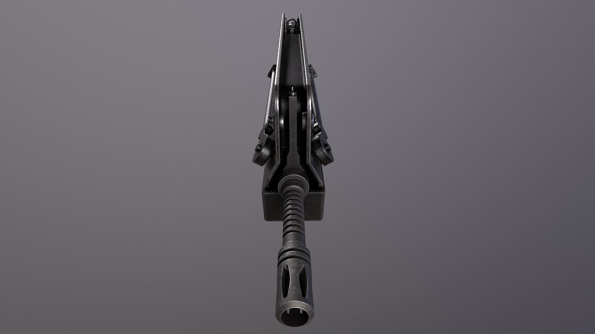 FAMAS G2 Rifle Low-poly 3D model_21