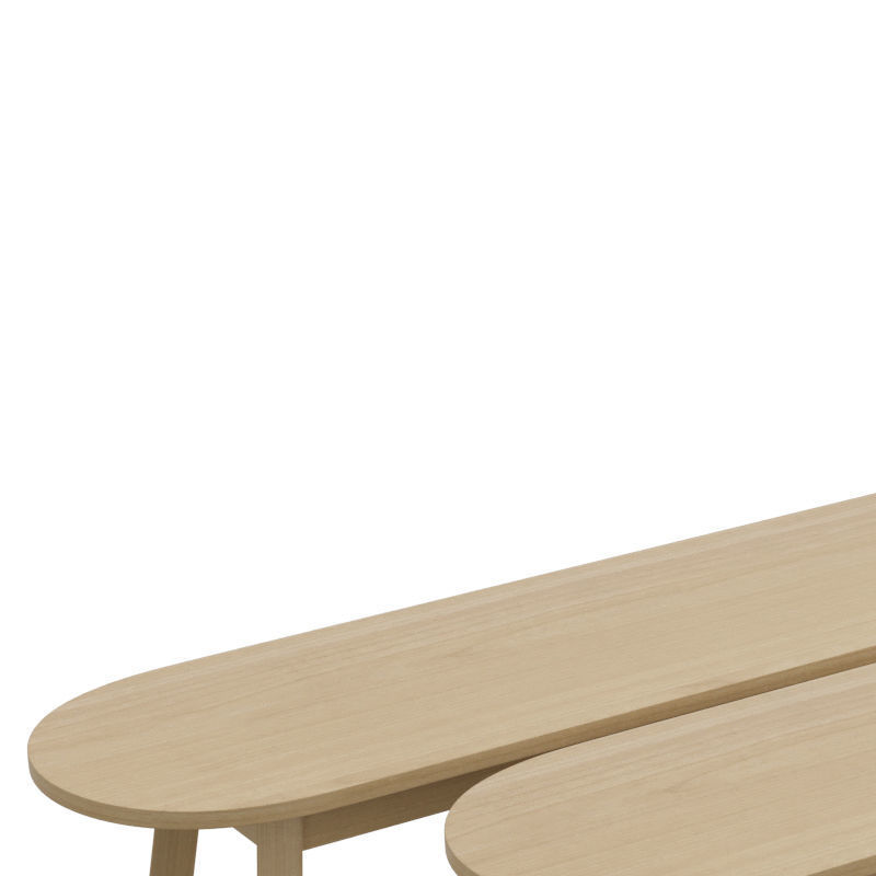 Triangle Leg Bench 3D model_1