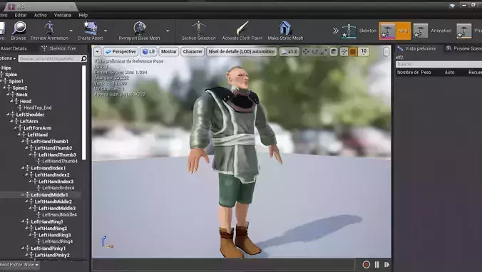 ELF PACK  -  Low Poly Character Free low-poly 3D model