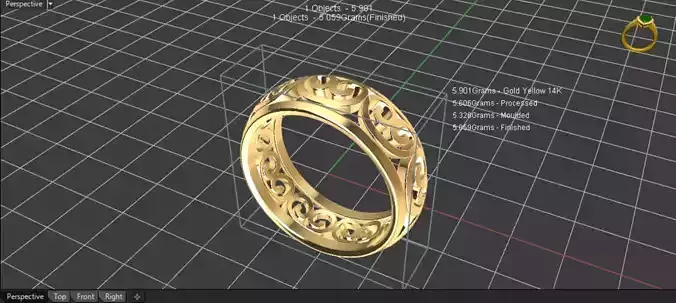 Pattern ring