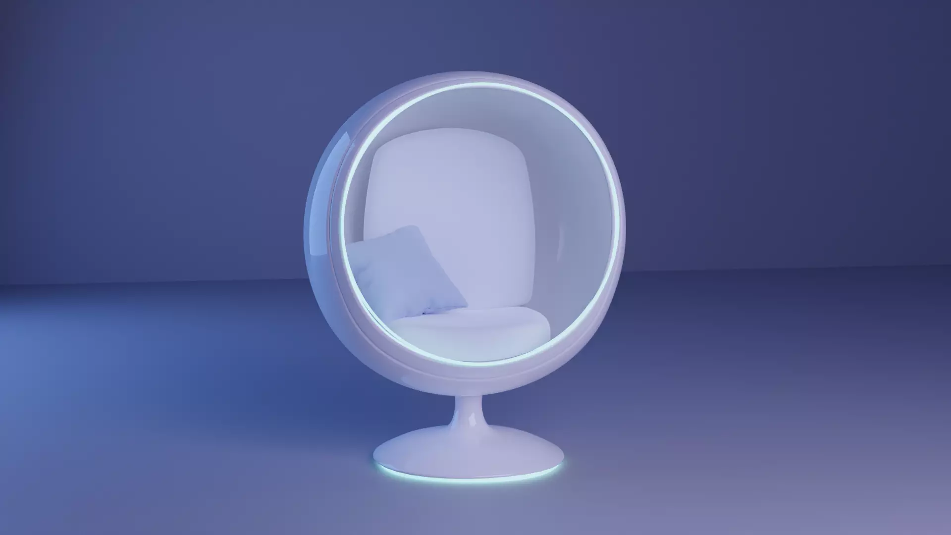 Futuristic Chair 3D model
