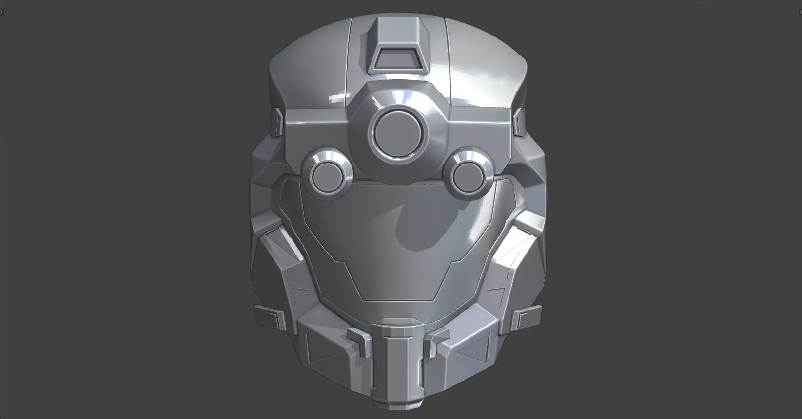 Halo Reach Operator helmet 3D print model