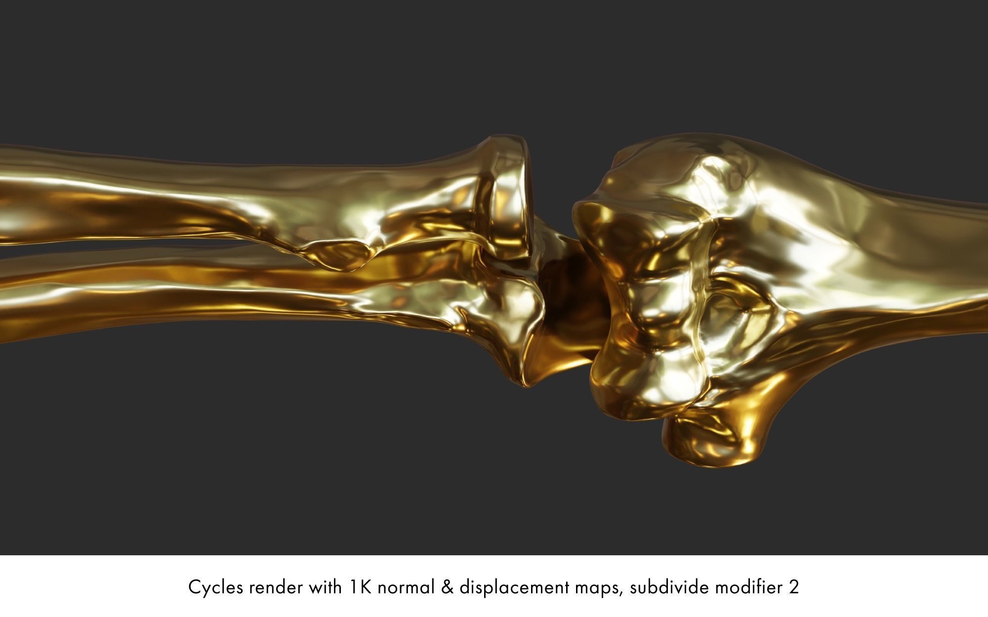 Rigged human skeletons and individual bones 3D model_12