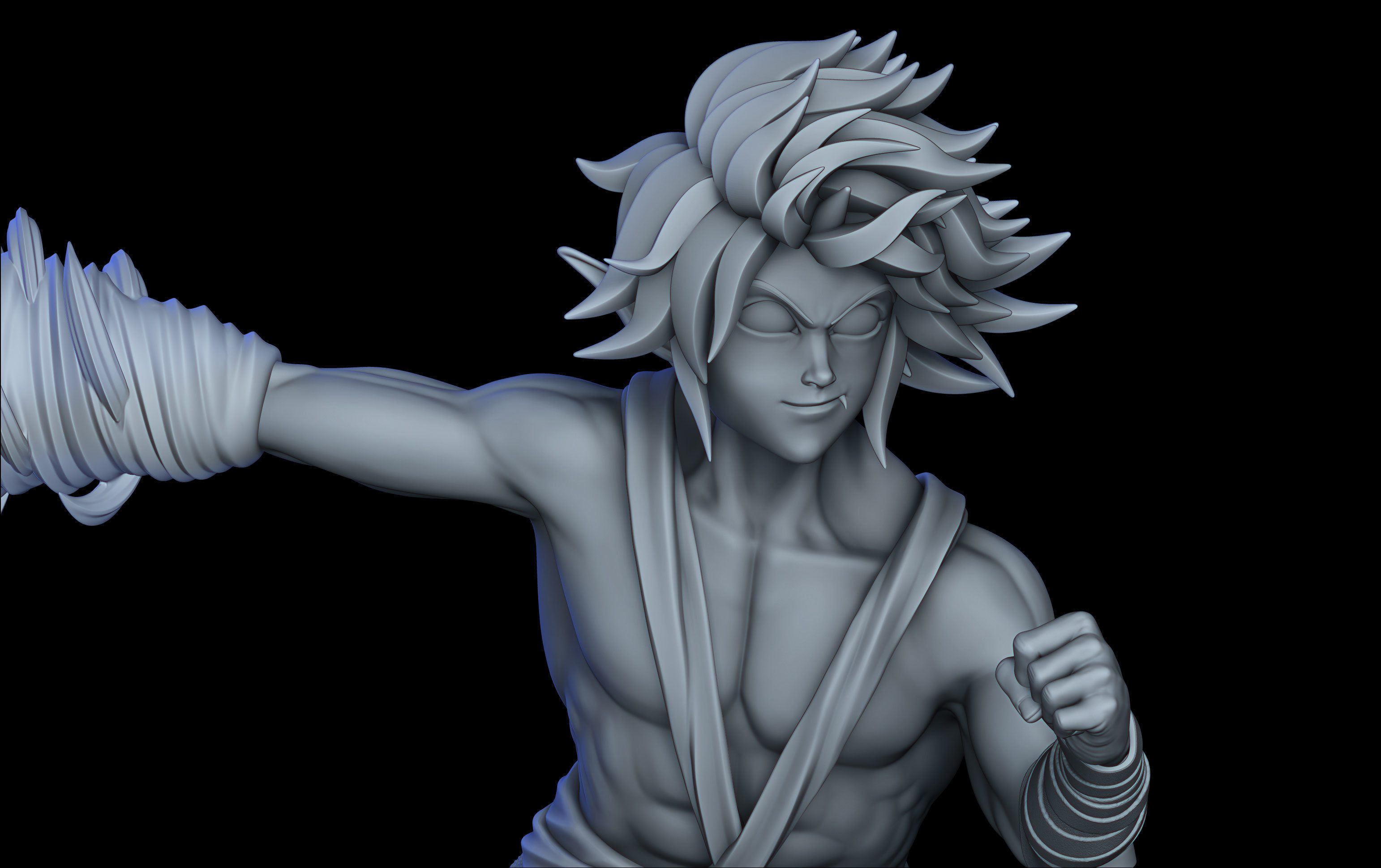 jin yuyu hakusho 3D print model_1