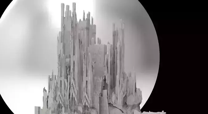 Cathedral Tower Fantasy complex