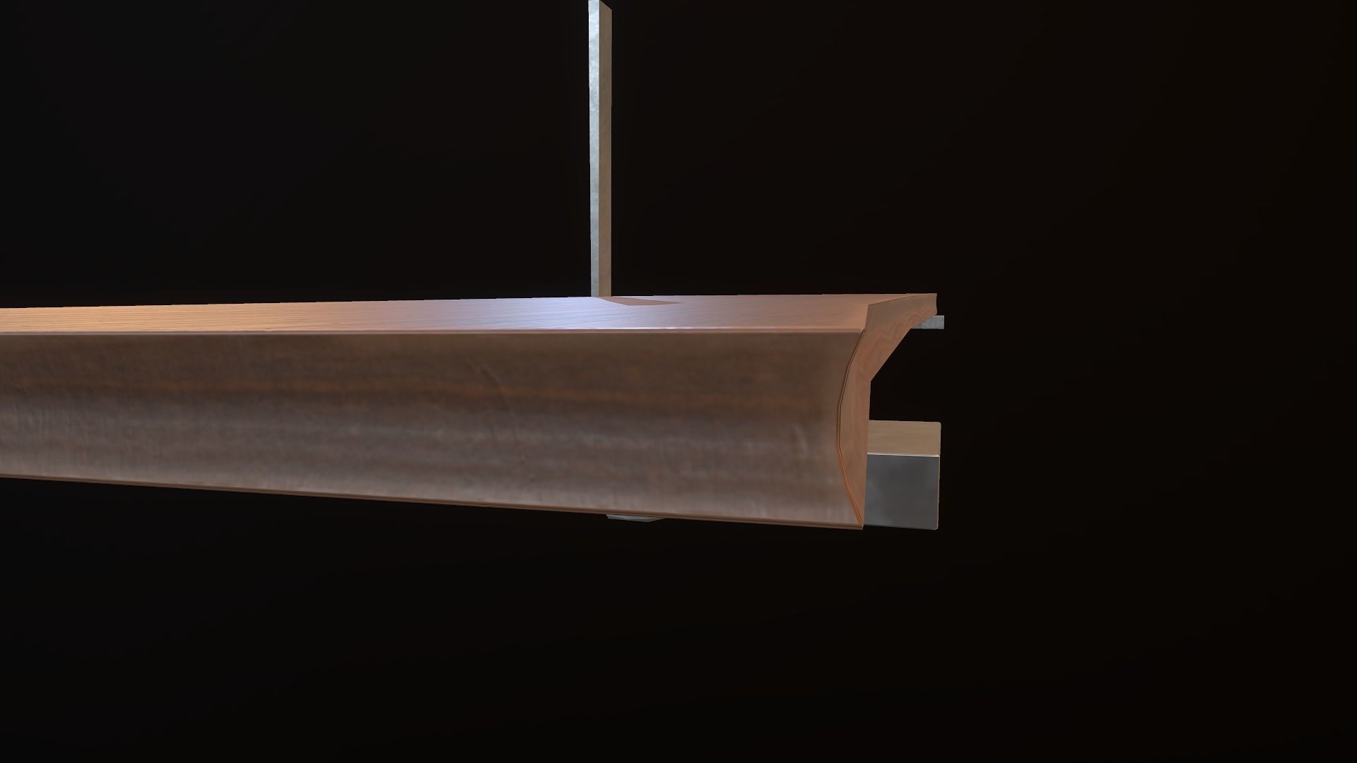 Hanging Shelf Low-poly 3D model_18