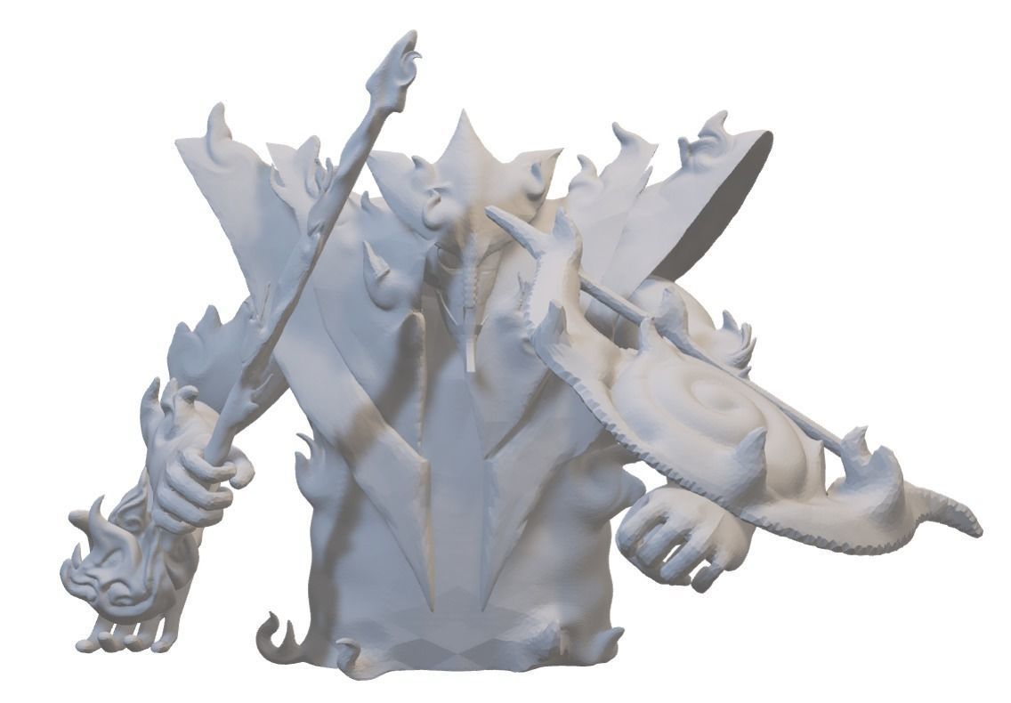 Sasuke Humanoid Susanoo  3D print model_2