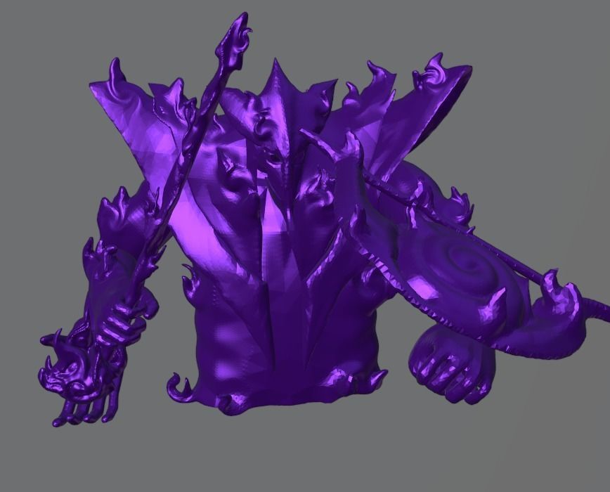 Sasuke Humanoid Susanoo  3D print model_1