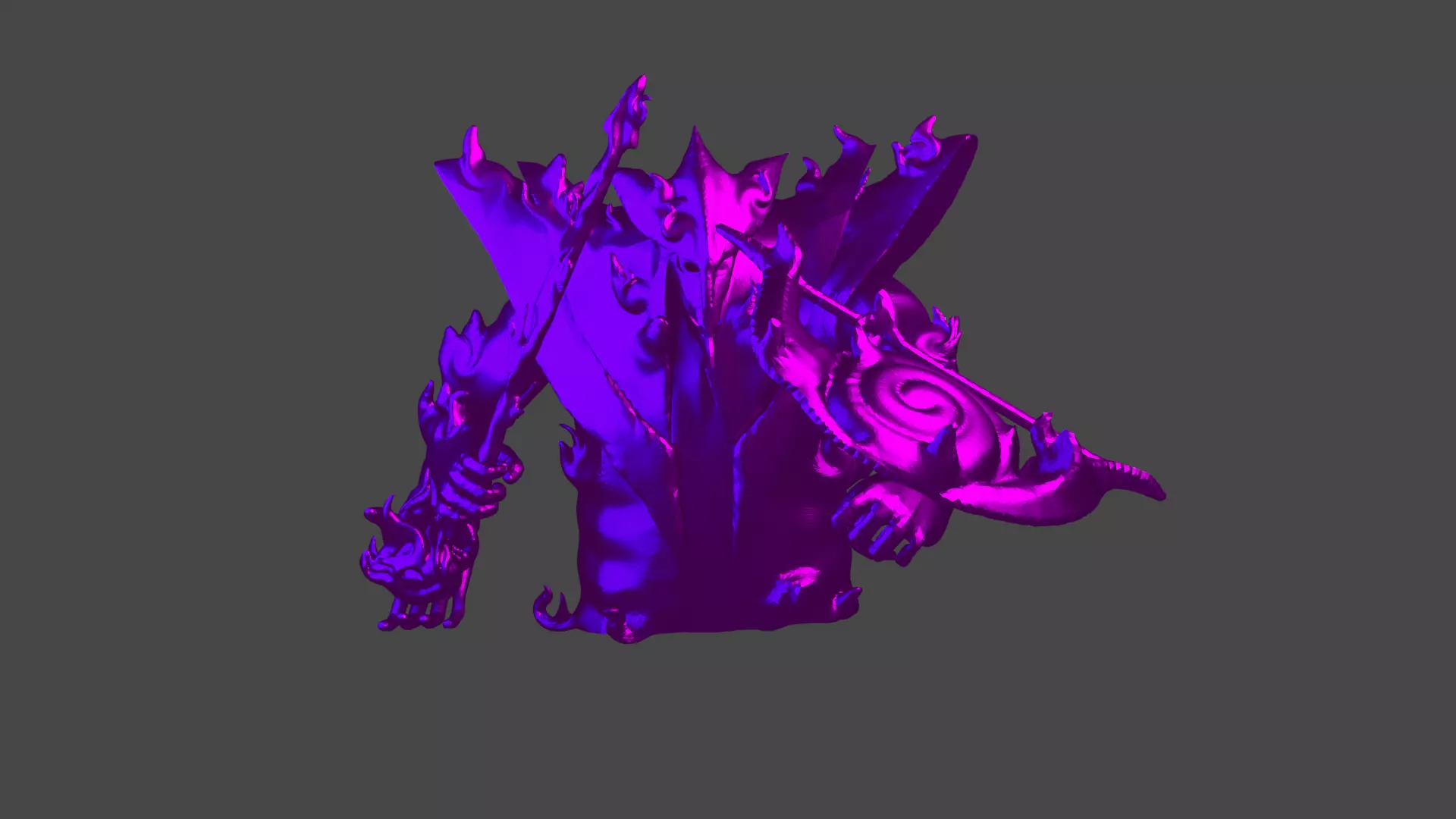 Sasuke Humanoid Susanoo  3D print model_0