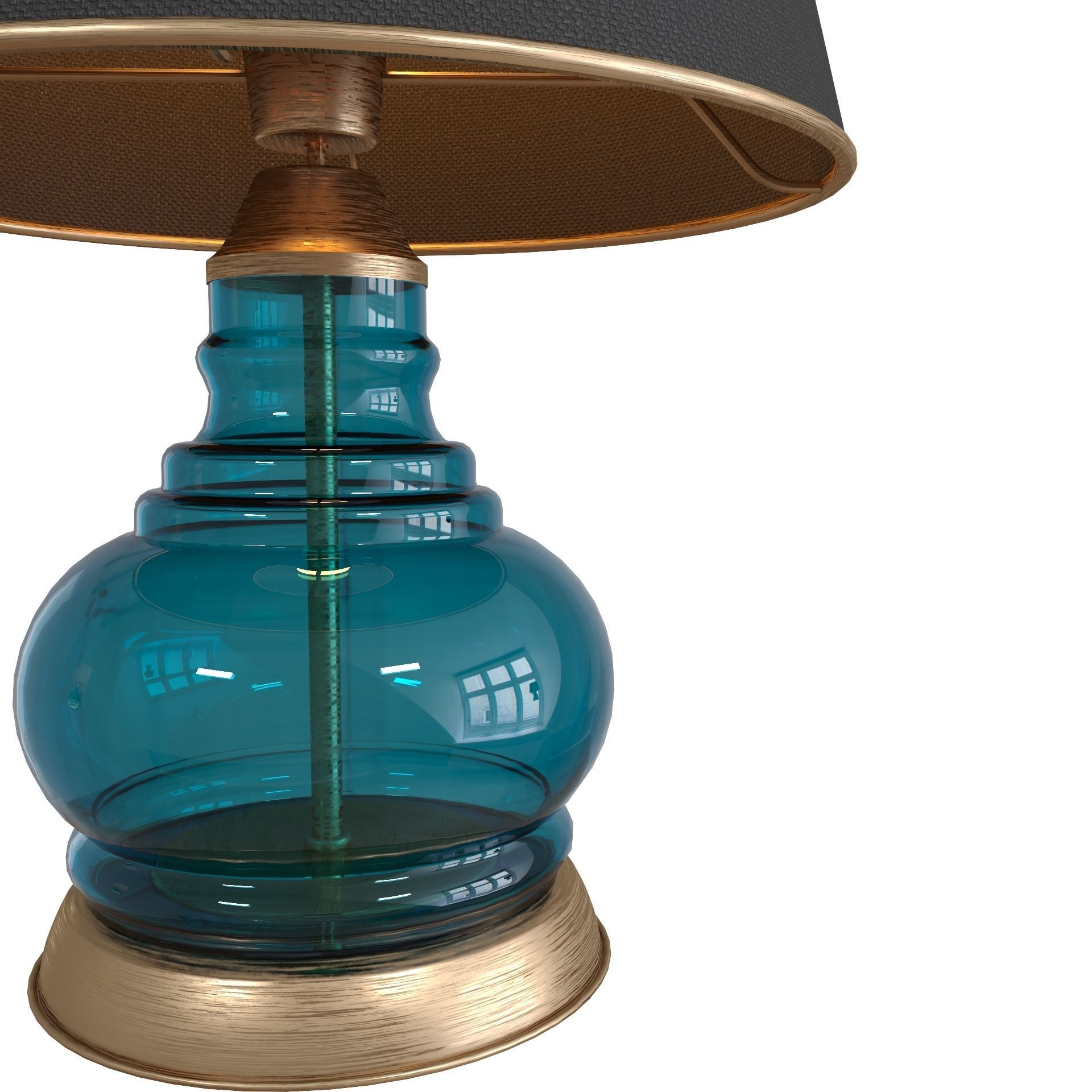 RG Lamp 11 Low-poly 3D model_4