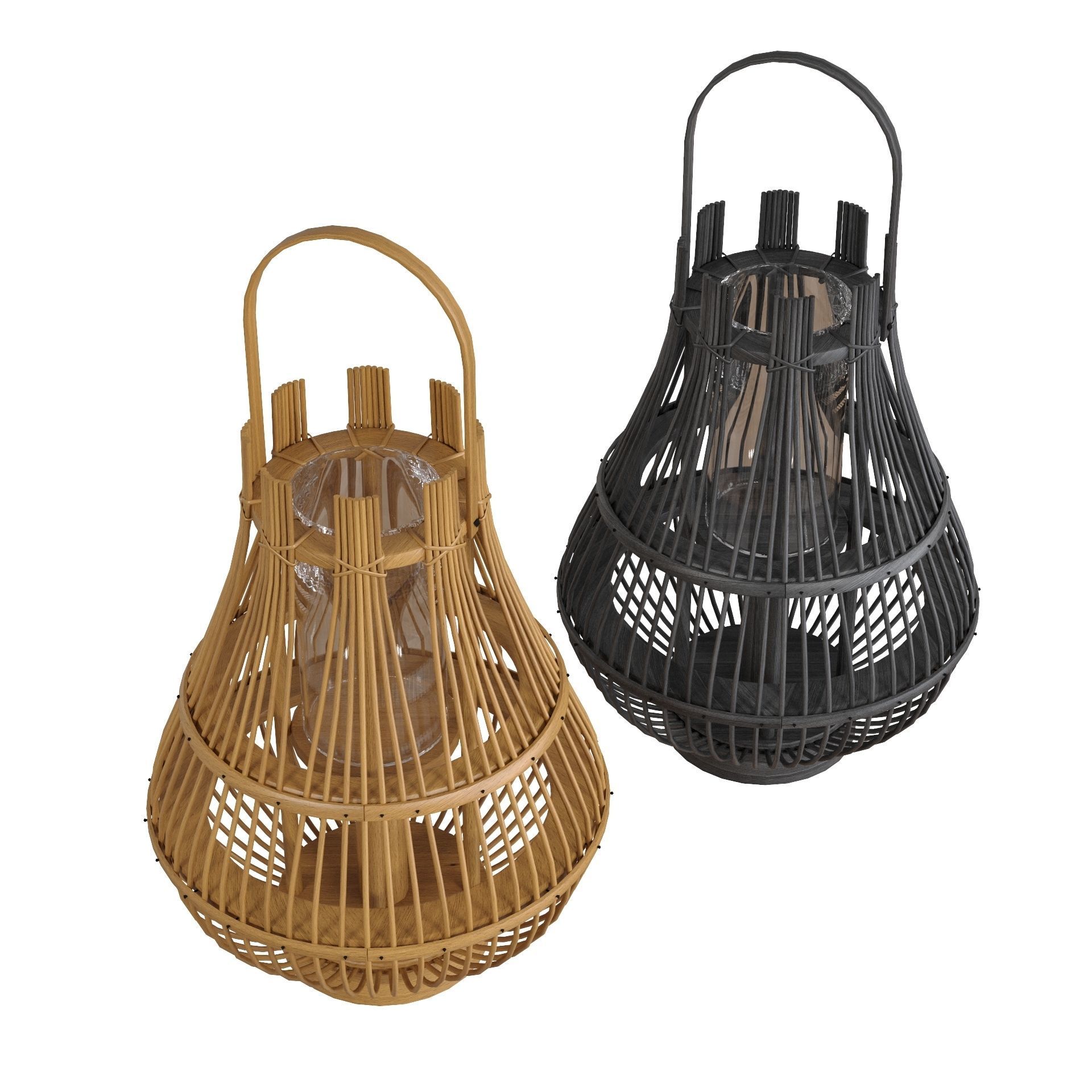 RG Lamp 12 Low-poly 3D model_2