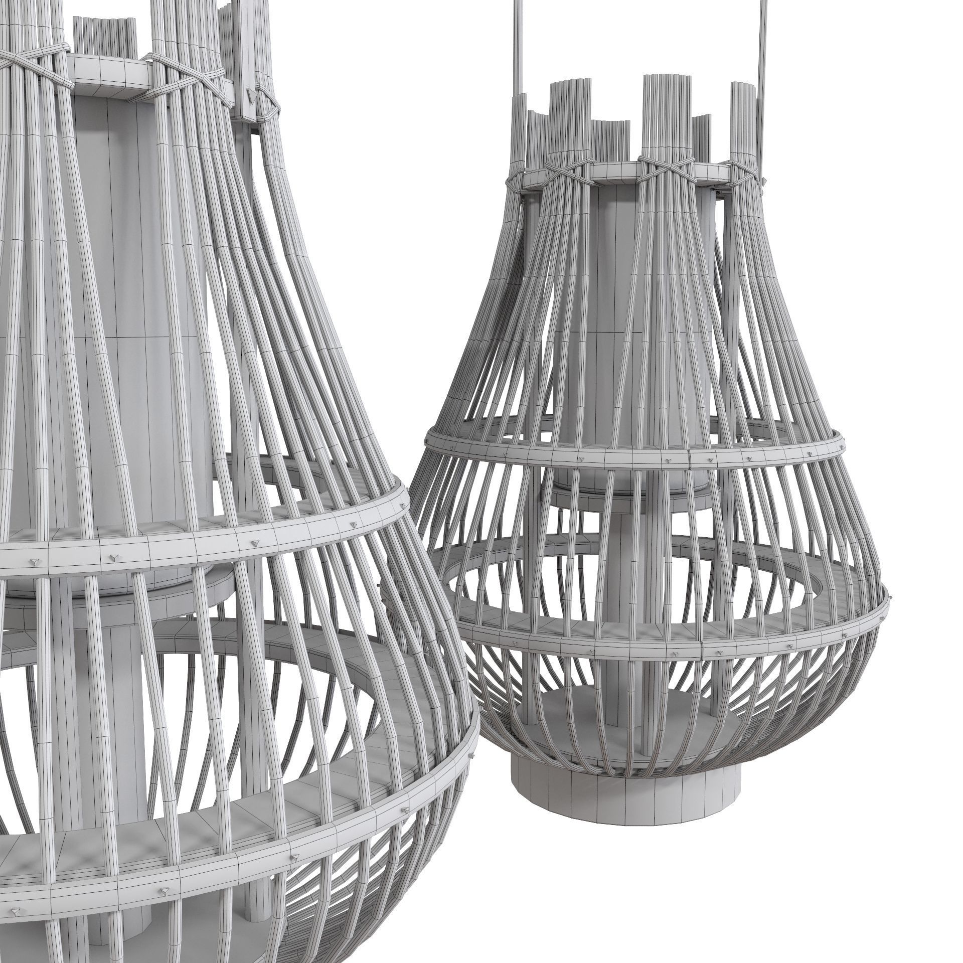RG Lamp 12 Low-poly 3D model_5