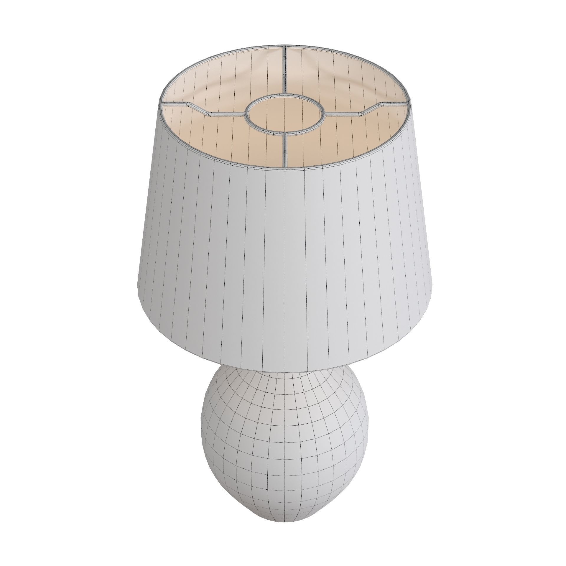 RG Lamp 14 Low-poly 3D model_3