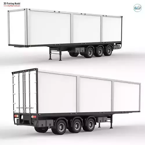 Trailer - Pro version  3D print model